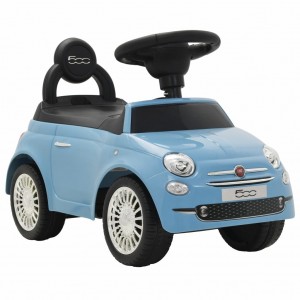 Carro Fiat 500 azul D