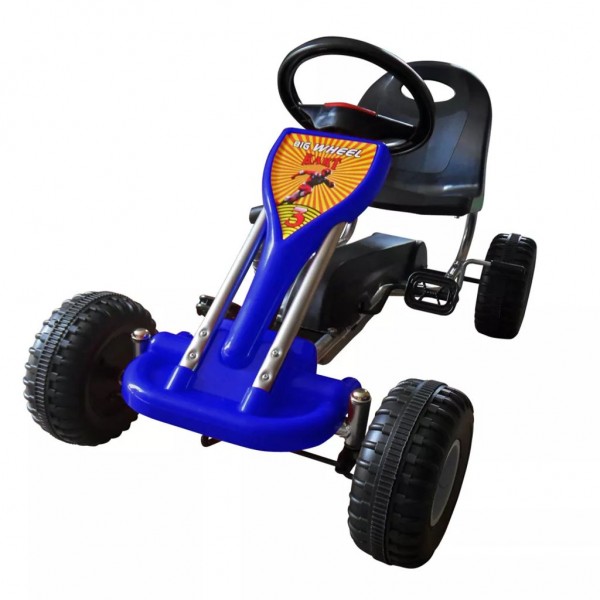 Kart correpasillos con pedales azul D
