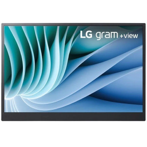 Monitor portátil LG Gram +view 16" LED WQHD 16MR70 negro/plata D
