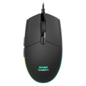 Ratón gaming Mars Gaming MMG negro D