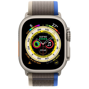 Apple Watch Ultra GPS + cellular 49mm titanio S/M trail loop azul/gris PREMIUM OCASION D