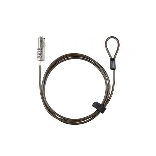 Cable de seguridad tipo nano para portátiles tooq tqclkc0035-g/ 1.5m D