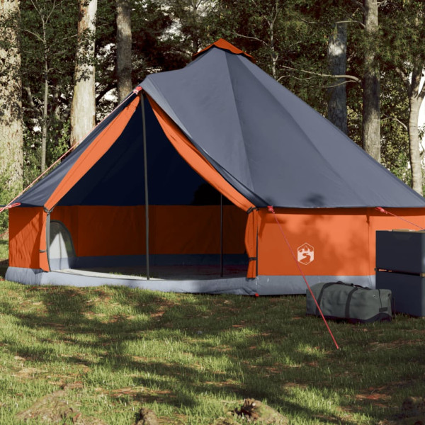Tienda familiar tipi para 6 personas impermeable gris naranja Tienda familiar tipi para 6 personas impermeable gris naranja D