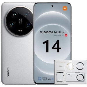 Xiaomi 14 Ultra 5G Dual Sim 16GB RAM 512GB Blanco + Photography Kit D