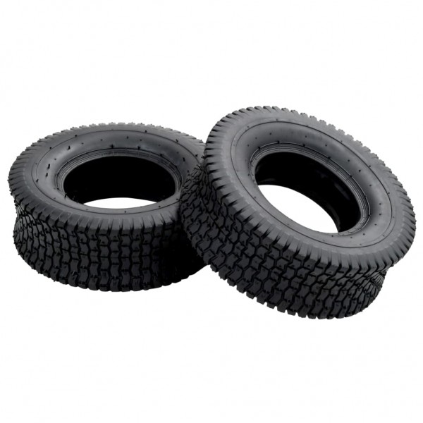 Neumáticos para carretilla 2 unidades caucho 13x5.00-6 4PR D
