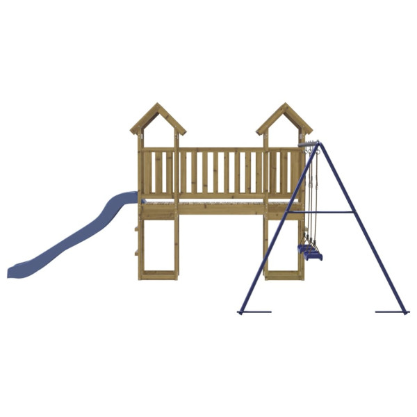 Parque infantil exterior em madeira de pinho impregnada M 5