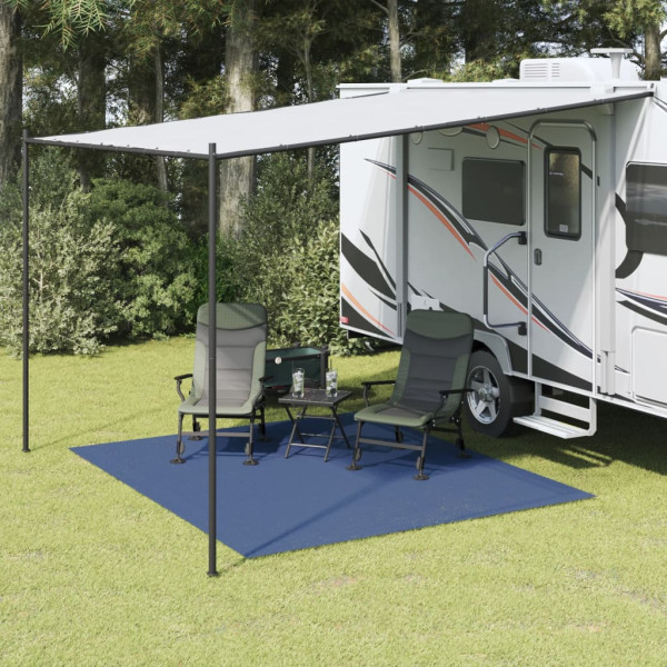 Alfombrilla de camping azul 3x2.5 m D