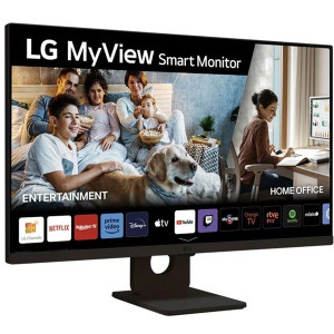 Smart Monitor LG Myview 31.5" LCD FHD 32SR50f-B negro D