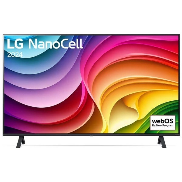 Smart TV LG 65" NanoCell LED 4K UHD 65NANO82T6B negro D