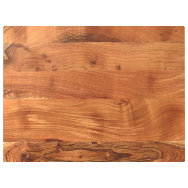 Tablero de mesa rectangular madera maciza acacia 70x60x3.8 cm Tablero de mesa rectangular madera maciza acacia 70x60x3.8 cm D