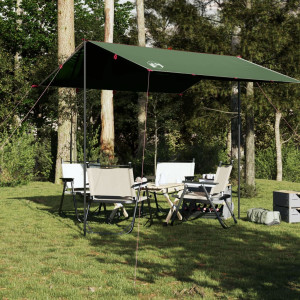 Lona de camping impermeable verde 300x294 cm D