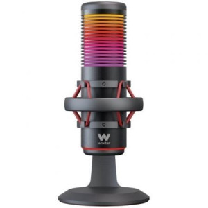 Micrófono Woxter MIC STUDIO 70 RGB negro D