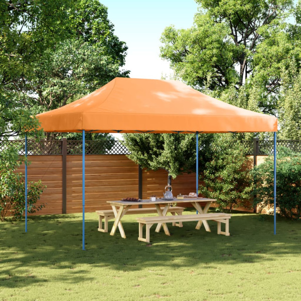 Tienda de fiesta plegable Pop-Up naranja 440x292x315 cm D