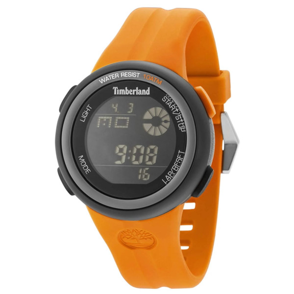 RELOJ TIMBERLAND HOMBRE  15007JPBU-02P (WILMINGTON 45.5MM BLACK DIGITAL ORANGE S) D