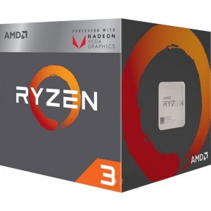 PROCESSADOR AMD AM4 RYZEN 3 3200G 4X4.0GHZ/6MB BOX D