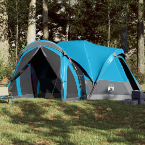 Tenda familiar tipi 8 pessoas impermeável azul D