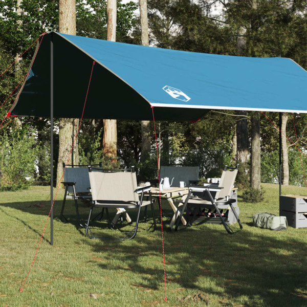 Lona de camping impermeable azul 460x305x210 cm D