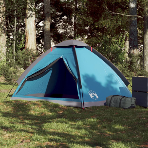 Tenda Iglu Azul Impermeável para 2 Pessoas D