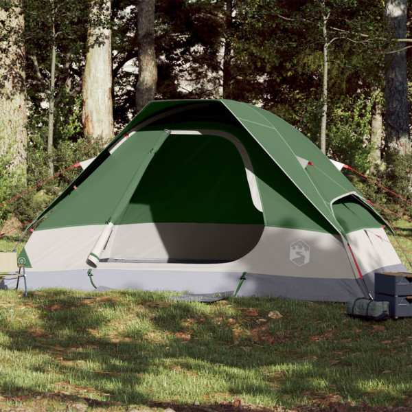 Tenda familiar iglu 6 pessoas à prova d'água verde D