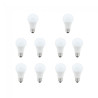 Pack 10 Bombillas LED Estandar E27 (5W - 4200K) 2
