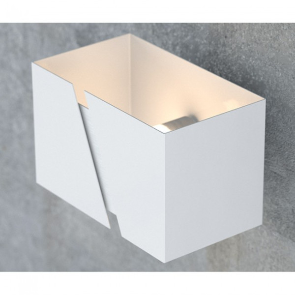 Aplique de pared Limpo Blanco M 3