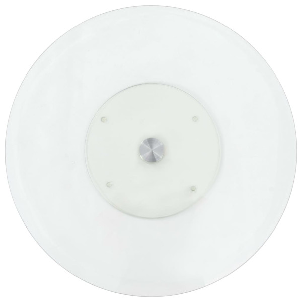 Plato giratorio para servir vidrio templado transparente 60 cm M 2