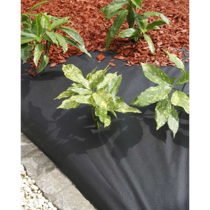 Nature Malla antihierbas negro 120 g/m² 1x10 m D