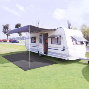 Tapete de tenda 250x300 cm cinza-antracita D