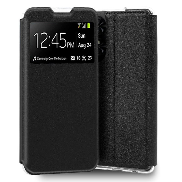 Funda COOL Flip Cover para TCL 50 SE Liso Negro D