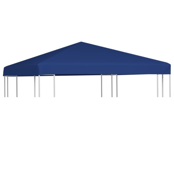 Toldo de cenador 310 g/m² 3x3 m azul D