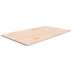 Encimera de baño madera maciza sin tratar 100x60x1.5 cm D