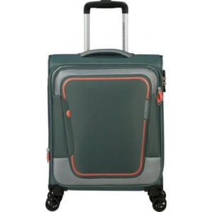 Maleta de Cabina American Tourister Pulsonic Spinner 55cm verde D