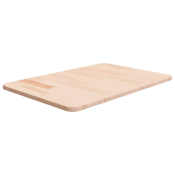 Encimera de baño madera maciza sin tratar 60x40x1.5 cm D