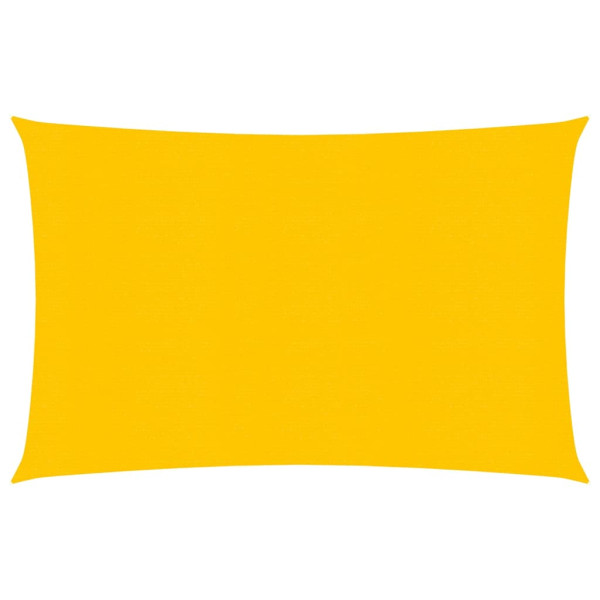 Vela retangular tello amarelo HDPE 160 g por m2 5x6 m D