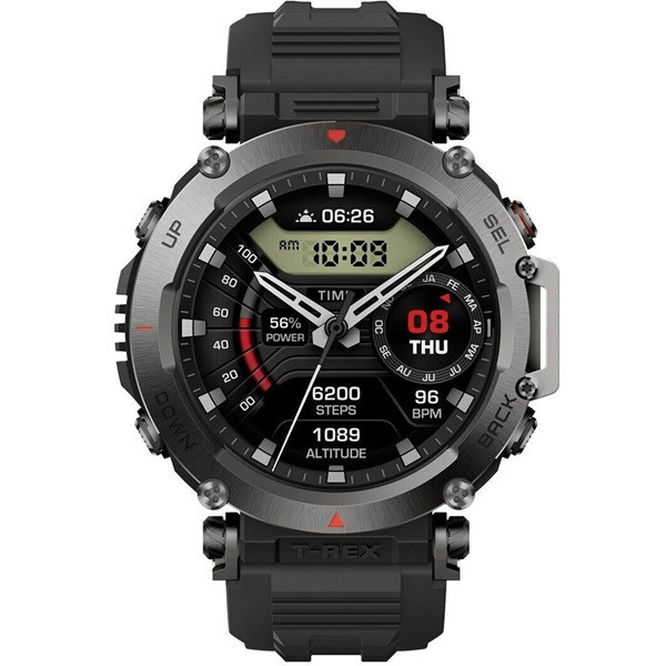 Amazfit Assista T-Rex Ultra Preto D