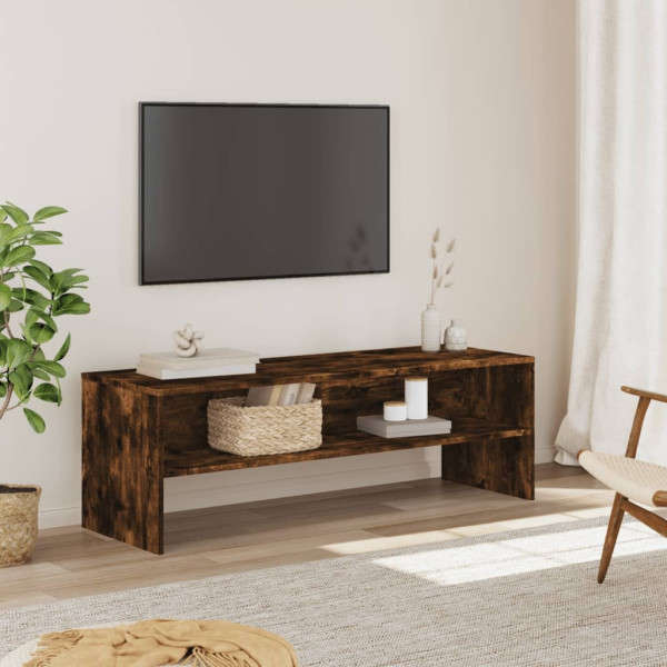 120x40x40x40 cm TV de móveis de madeira de carvalho fumado D