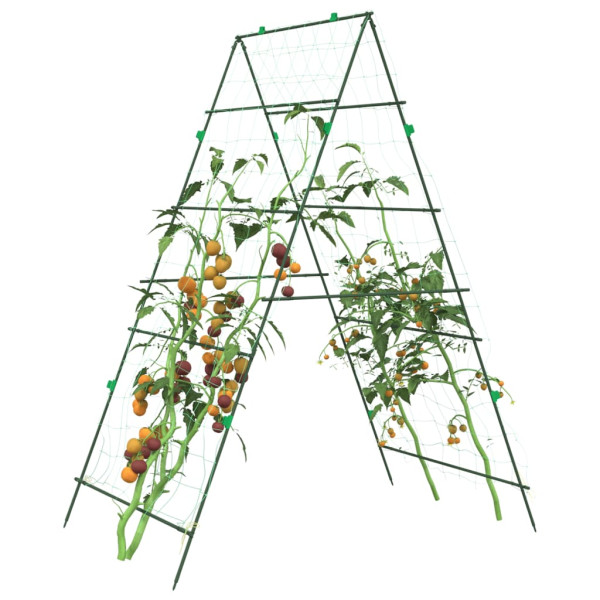 Correia jardim plantas escalada quadro Um aço 99x90x175.5 cm D