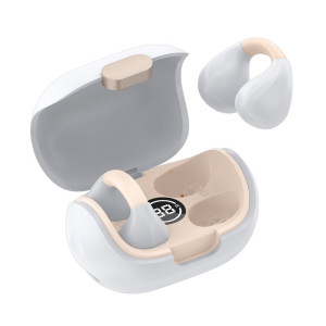 Auscultadores estéreo Bluetooth Earbuds COOL Clipe branco D