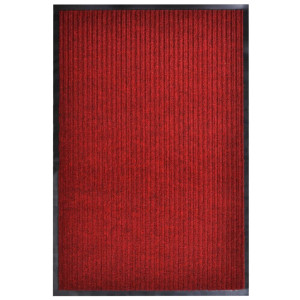 Felpudo de PVC rojo 117x220 cm D