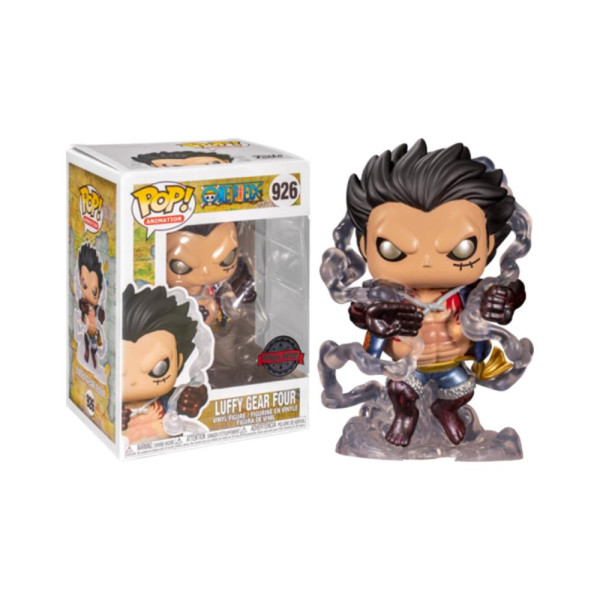 Funko pop one piece luffy gear 4 efecto metalico exclusivo 51736 D