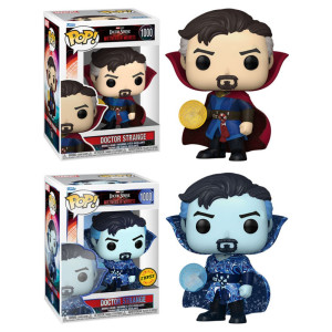 Funko pop doctor strange multiverso de la locura doctor strange con opcion chase 60917 D