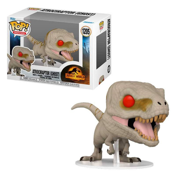 Funko pop cinema parque jurísico mundo 3 atrociraptor (ghost) D