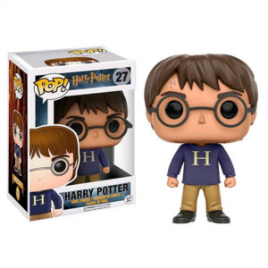 Funko pop harry potter harry potter com suéter com letra h 10997 D