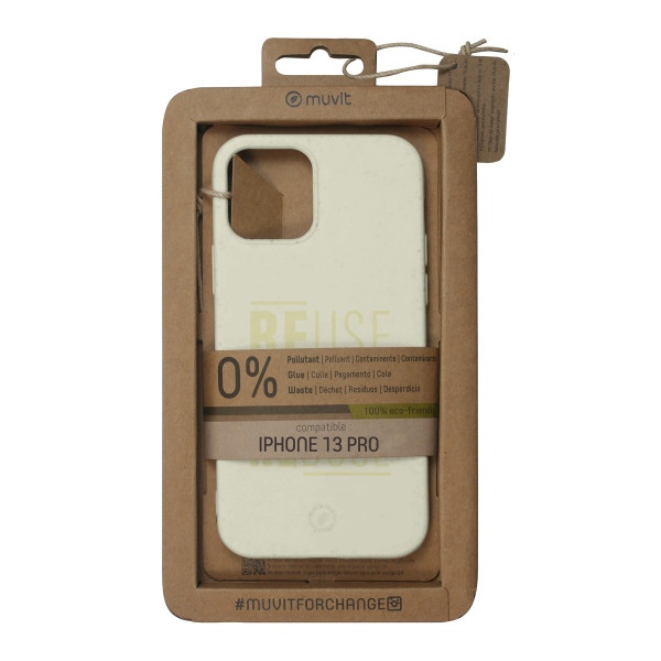 Capa muvit bambutek para apple iphone 13 pro stone D