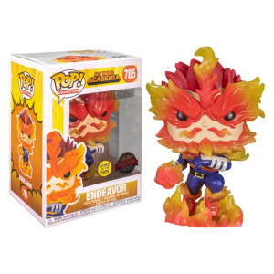 Funko pop my hero academia endeavor brillo en la oscuridad exclusivo 49672 D