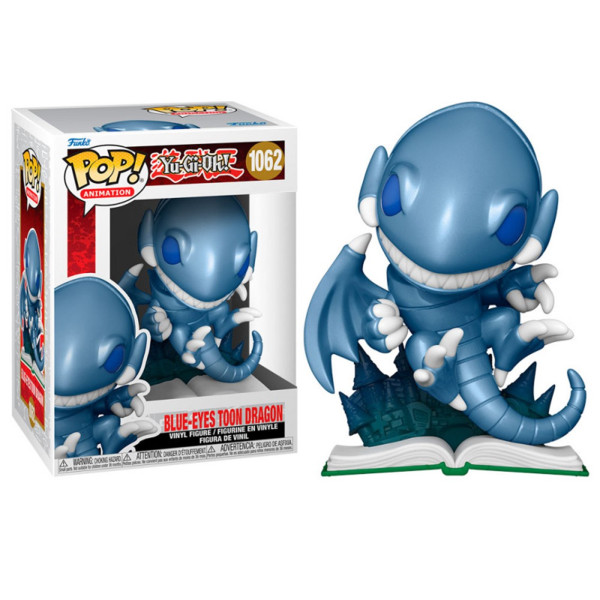 Funko pop animación yu - gi - oh blue eyes toon dragon 57648 D