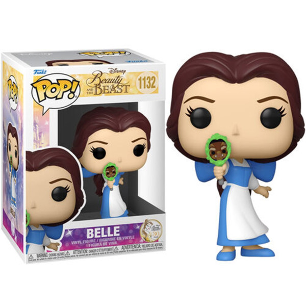 Funko pop disney la bella y la bestia bella con espejo 57583 D