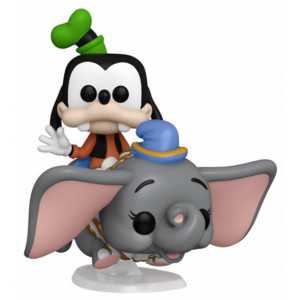 Funko pop ride supdlx disney mundo 50o aniversário goofy voando com mudo 50571 D