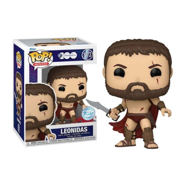 Funko pop cine warner bross 100 aniversario 300 leonidas batalla 1473 exclusivo D