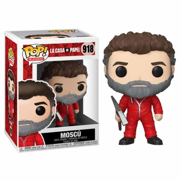 Funko pop series tv la casa de papel moscu 44578 D